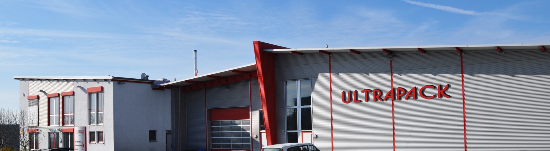 Firmengebäude der Ultrapack Industrieverpackungen GmbH in Haiger